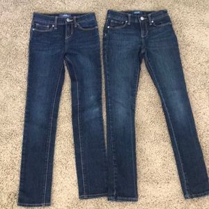 2 Pair Old Navy Skinny Jeans, 10 Slim